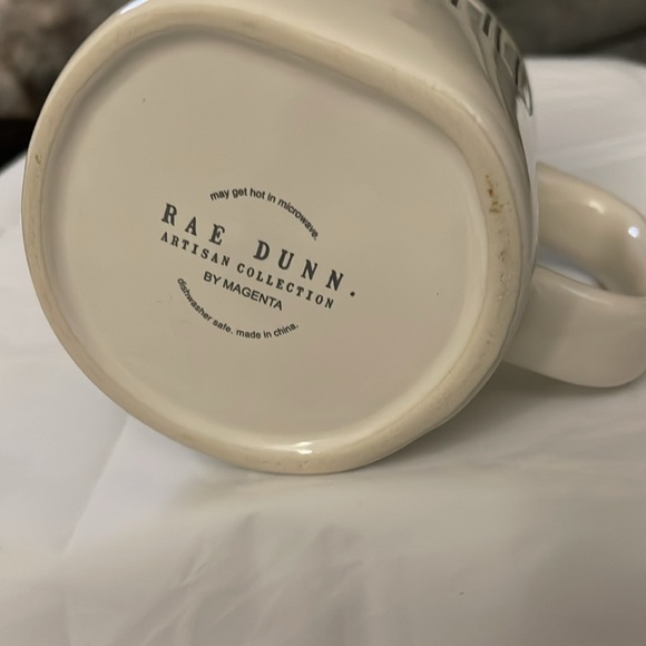 Rae Dunn “bewitched mug”. White in color and green interior. Like new condition - Picture 6 of 6